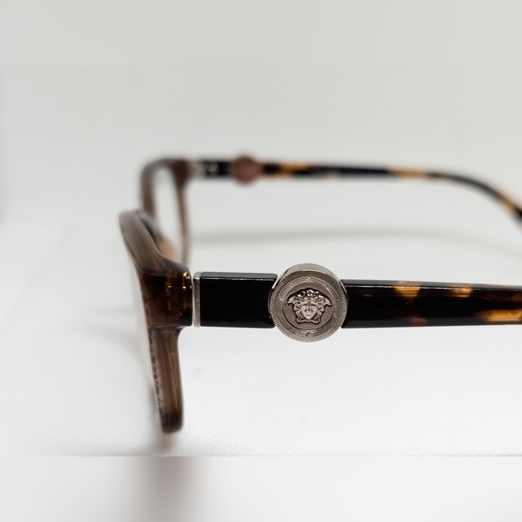 Authentic VERSACE MOD 3164 Medusa Frame RX Eyeglasses Frames w/Case & Lens Cloth - Picture 5 of 9